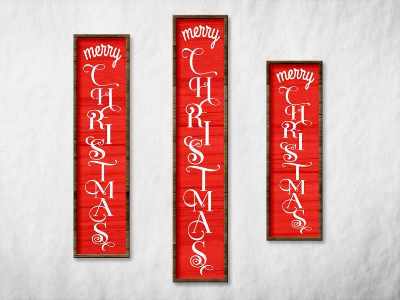 Merry Christmas Porch Sign Svg. Christmas Svg Cut File. Rustic - Etsy