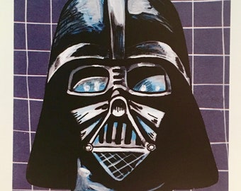 Darth Vader Handmade Fathers Day Greeting Card