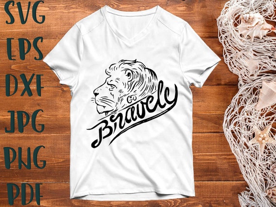 Download Free Lion Head Svg Lion Svg Southern Svg Go Bravely Svg Svg Etsy SVG Cut Files