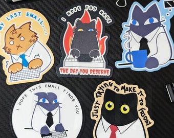 OfficeCats Sticker Collection