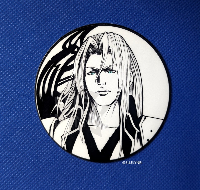 FF Villain Stickers Sephiroth