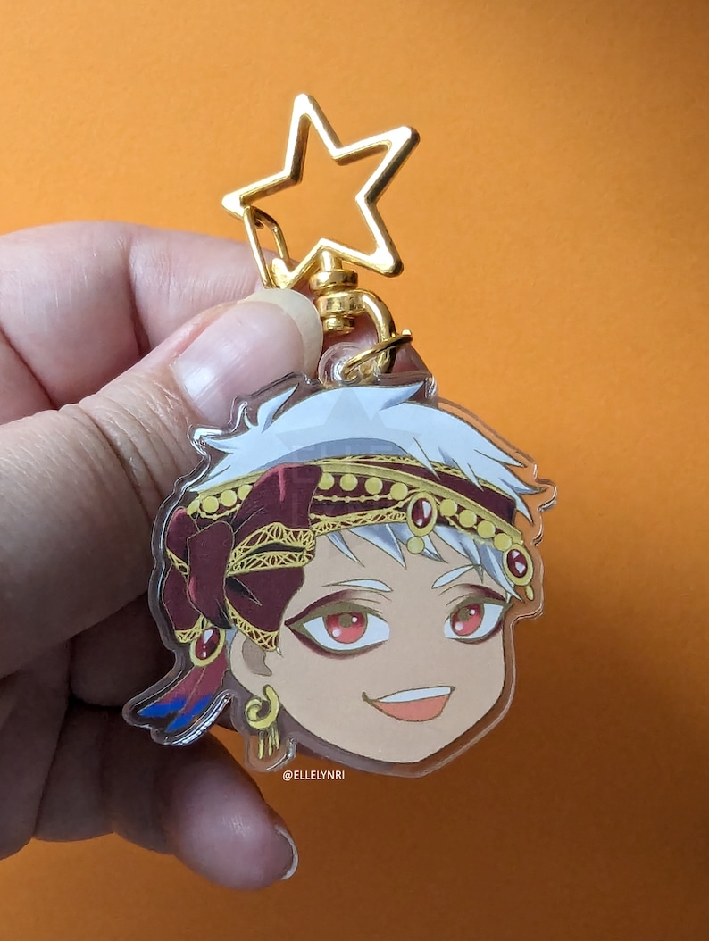 TWST Double-Layered Double-Sided Acrylic Charms Kalim Al-Asim