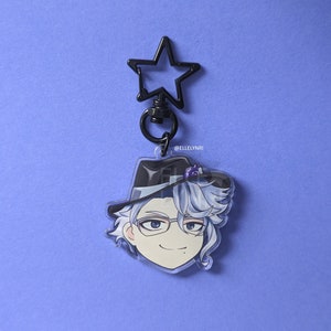 TWST Double-Layered Double-Sided Acrylic Charms Azul Ashengrotto