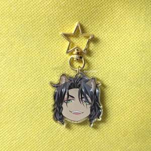 TWST Double-Layered Double-Sided Acrylic Charms Leona Kingscholar