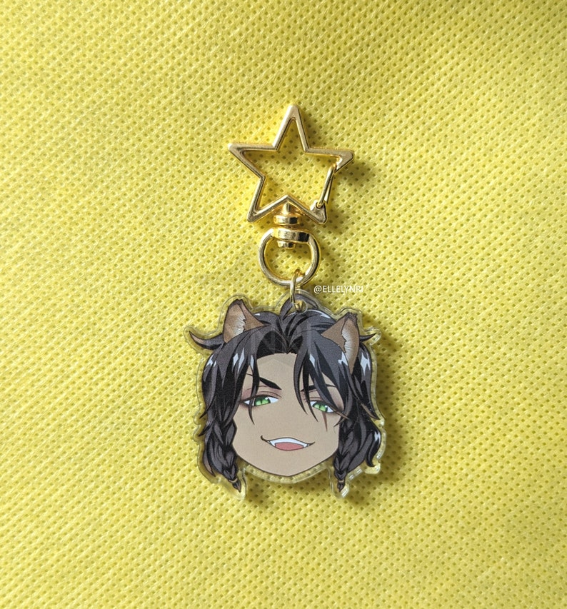 TWST Double-Layered Double-Sided Acrylic Charms Leona Kingscholar