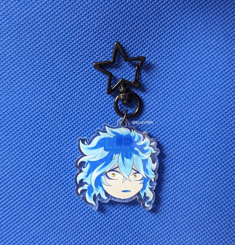 TWST Double-Layered Double-Sided Acrylic Charms Idia Shroud