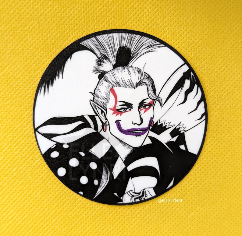 FF Villain Stickers Kefka