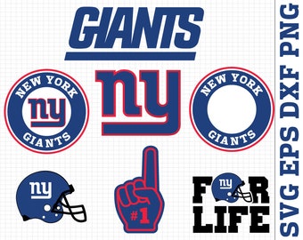 New york giants svg | Etsy