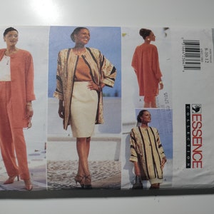 Three Vintage, Uncut Coordinates and Suit Patterns - Essence