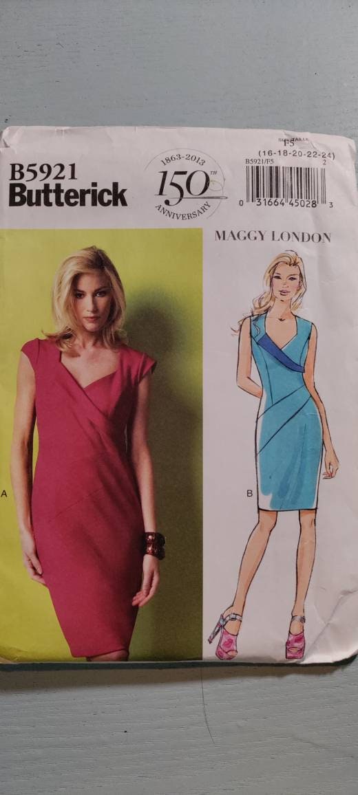 V👗5046 PATRON BUTTERICK 9 CREATIONS ROBE PRINTEMPS ETE CHARMANTE 40 AU