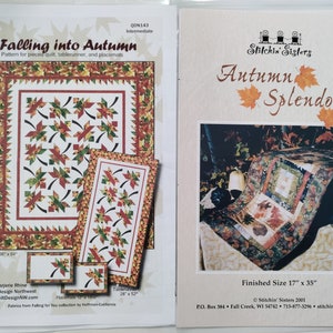 Pick your style, Falling into Autumn or Autumn Splendor, both in original bags, please see description