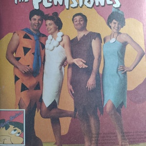 McCall&#39;s 7202 The Flintstones Wilma and Fred, pick you size adult/teen/kids, all uncut and fcty folded, please read description for details
