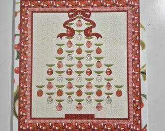 Tree Bells, lap quilt pattern by Coach House Designs, finished size 72"x74", see description and photos C.2011