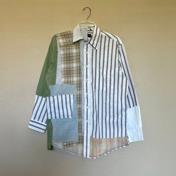 Upcycled Mens Shirt - Etsy