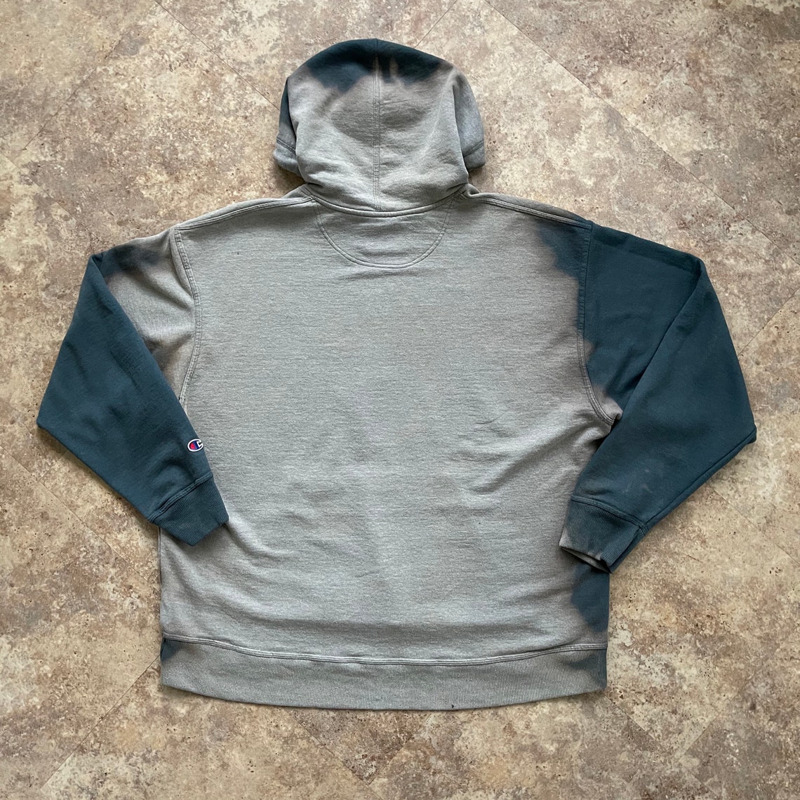 patterned half zip fleece
