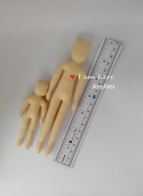 Blank doll body,blank rag doll, ragdoll body,the body of the doll made of cloth, set of 2 dolls