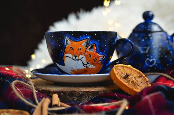fox tea set