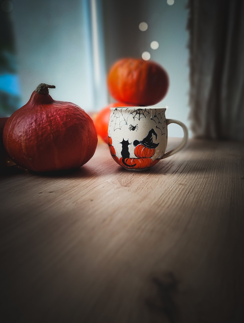 witchy halloween cozy art