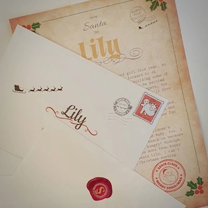 Cartas personalizadas do Papai Noel