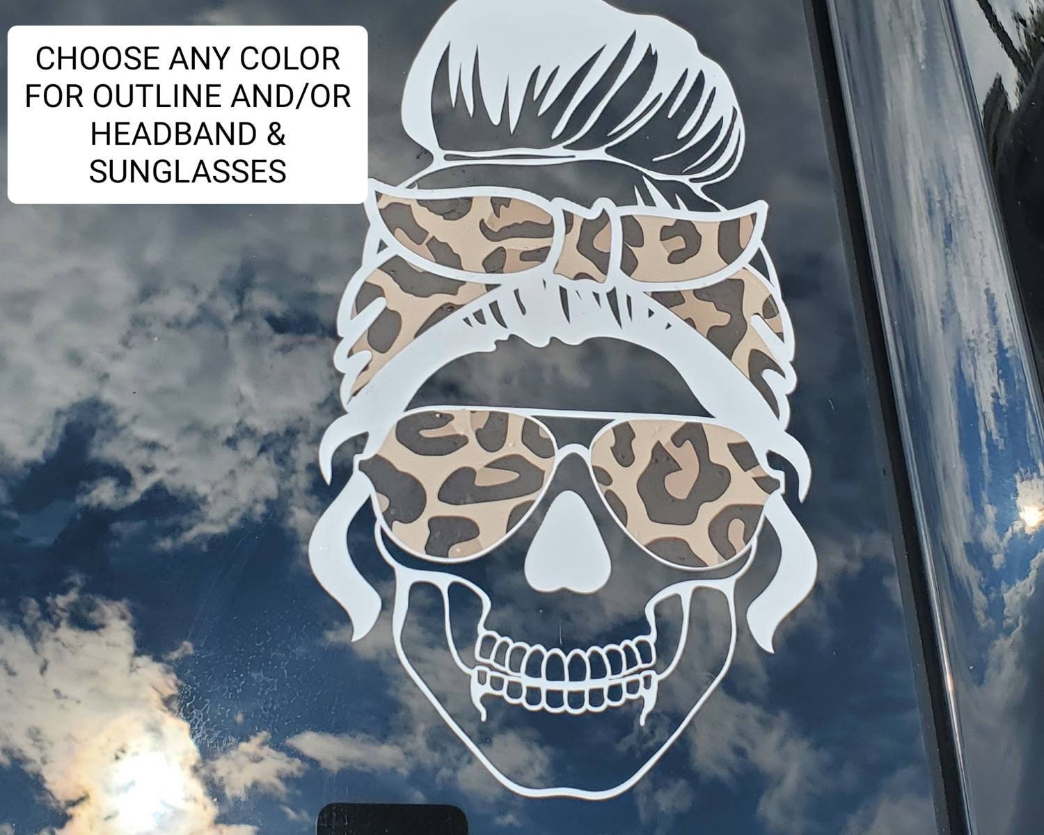 Skull With Middle Fingers Auto Accent Decal Skulls Car Vinyl -  Sweden