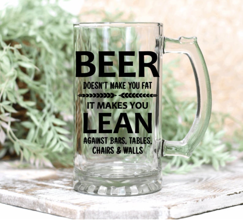 Beer Mug Funny Beer Glass Personalized Beer Mug Best Man Etsy