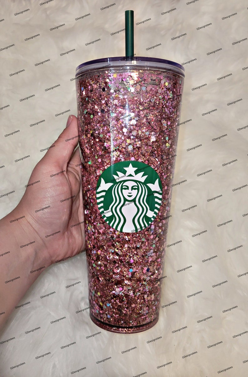 Personalized Rose Gold Glitter Tumbler Cups for Best Friend Etsy