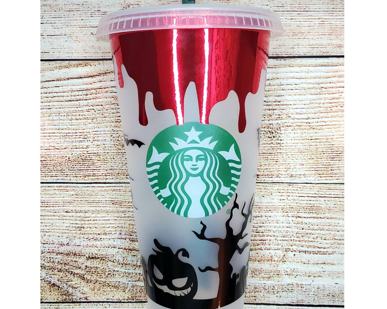 Halloween Starbucks Cup Halloween Mug Personalized Gift Etsy