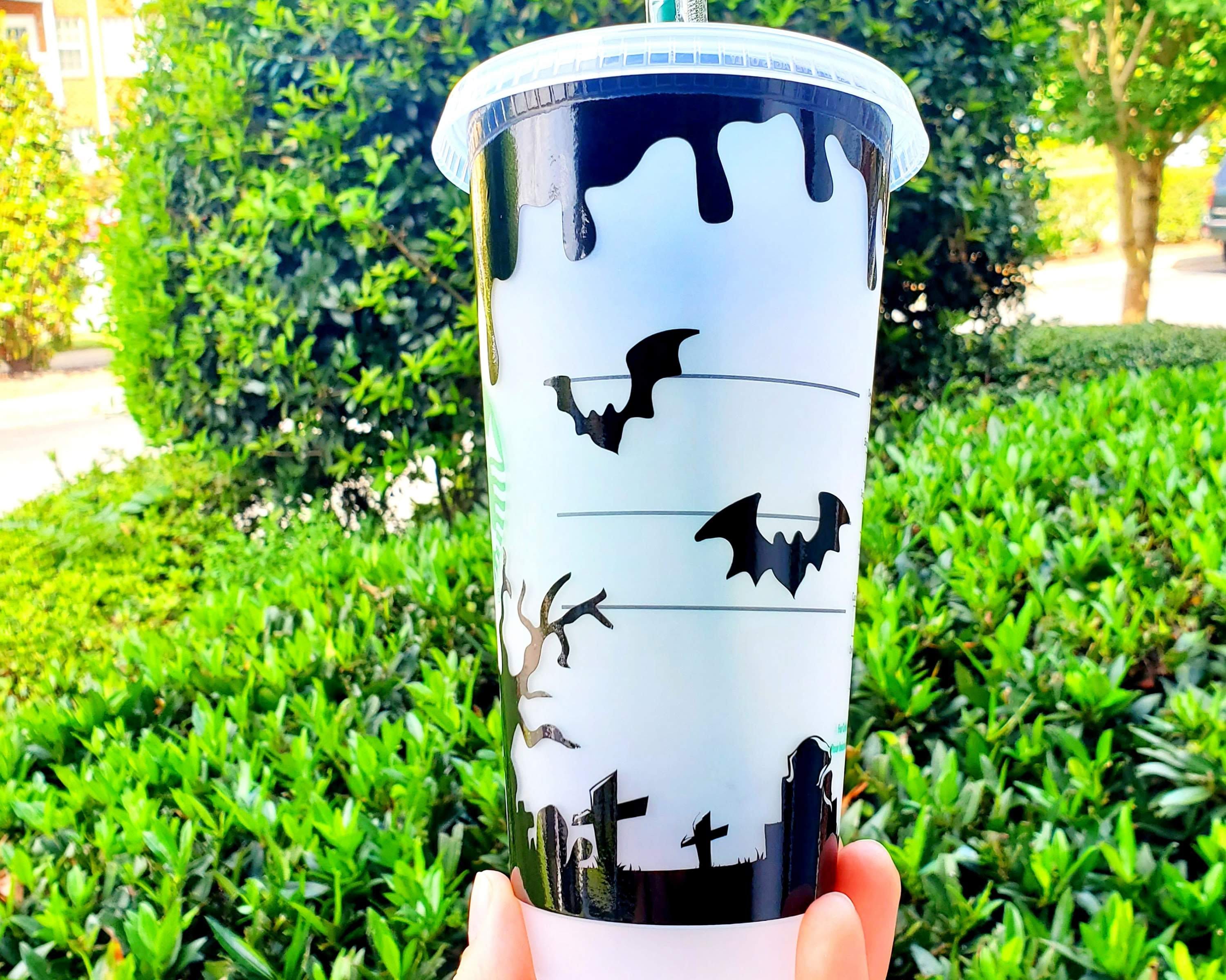 Halloween Starbucks Cup Halloween Mug Personalized Gift Etsy