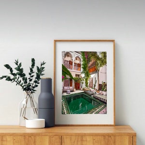 Marrakesh Art Print, Marrakech Art Print, Morocco Art Print, Moroccan Art Print, Moroccan Art, Home Decor, Wall Art, Morocco Poster