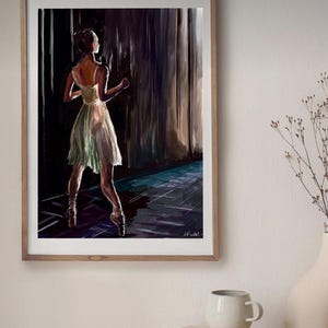 Ballerina in Bleistiftdruck, Ballettdruck, Wandkunst, Wohnkultur, Wanddekor, Tanzender Druck, Ballettkunst, Baller Poster, Rosa Dekor, Ballettkunst