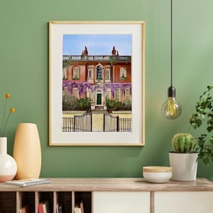 Bridgerton, Bridgerton house art, Bridgerton art print, Bridgerton art, Bridgerton poster, Bridgerton print, Bridgerton fan art, Bridgerton