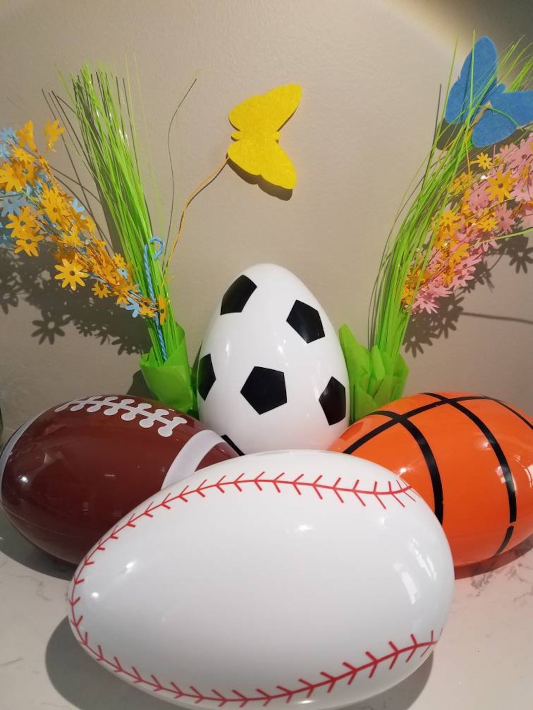 Sports Easter Eggs,easter Egg Gift for Kids, Plastic Eggs, Baseball
