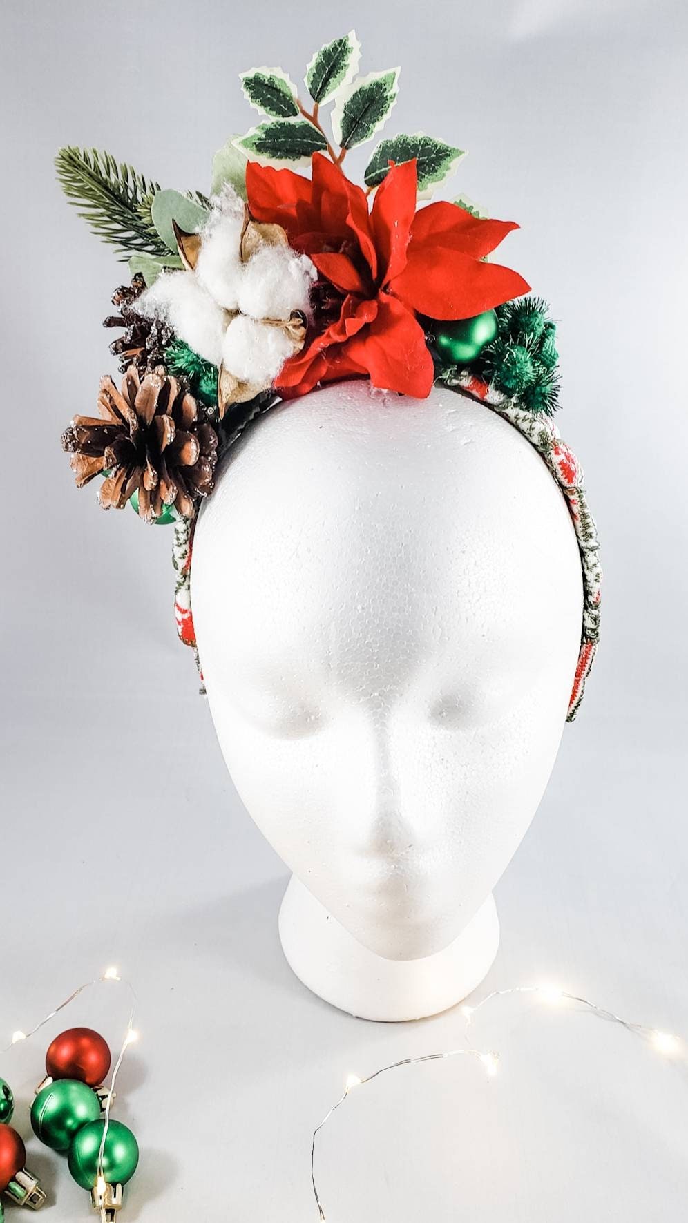 Christmas headband ugly Christmas sweater holiday headband | Etsy