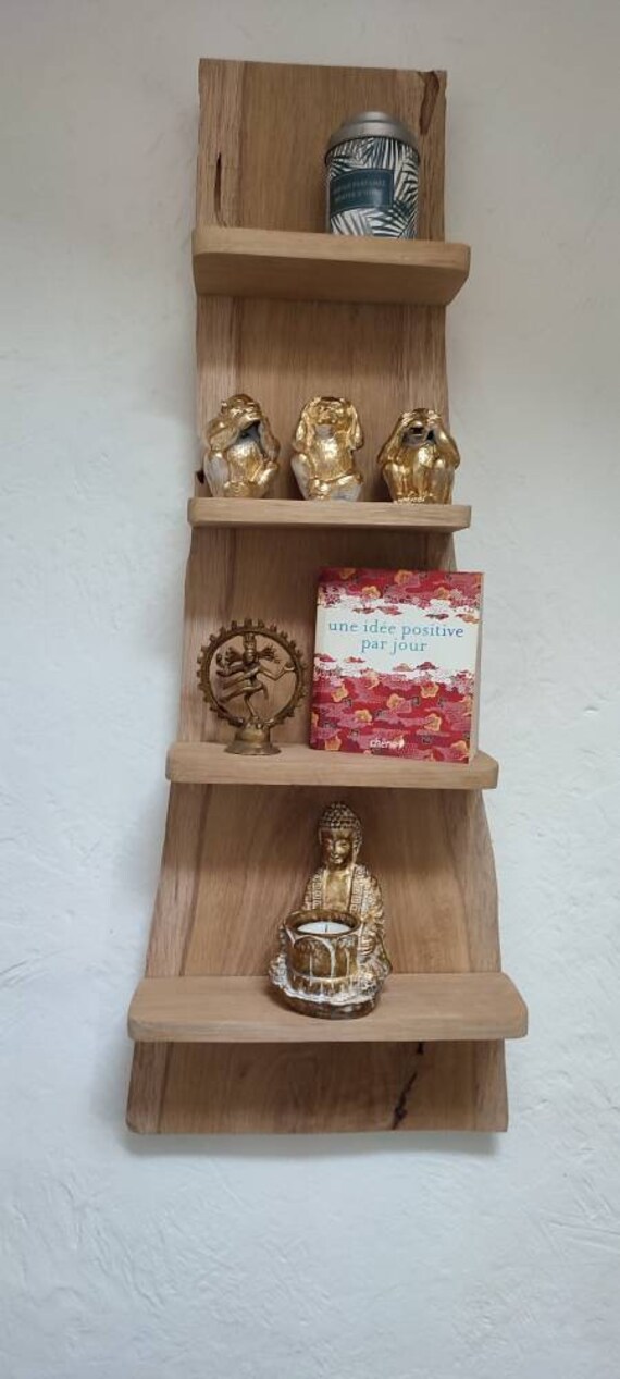 Étagère en Chêne Fait Main.