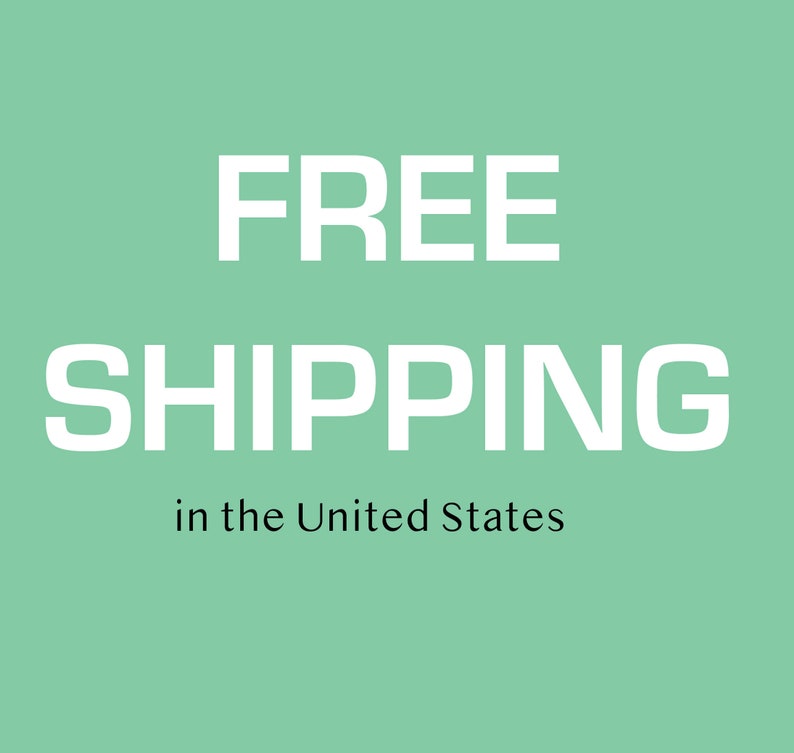 Free shipping in the US