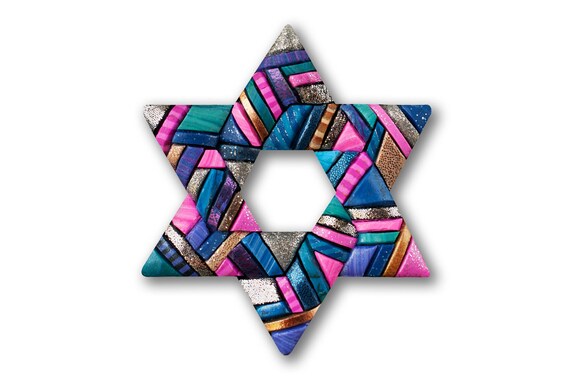 Star of David Instant Download Clip Art, Make Jewish DIY greeting cards, invitations, holiday decor, high resolution for printing, 3 sizes