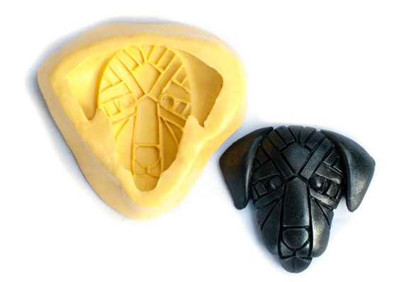 Dog, Flexible Silicone, for Polymer clay, resin etc.  for Making Jewelry, Charms, Magnets, Decorations, Ornaments and More