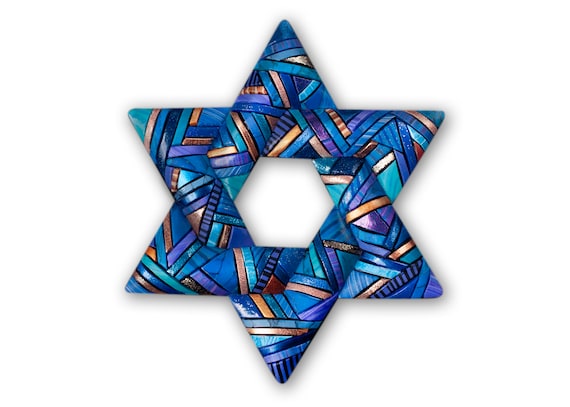 Star of David Instant Download Clip Art, Make Jewish DIY greeting cards, invitations, holiday decor, high resolution for printing, 3 sizes