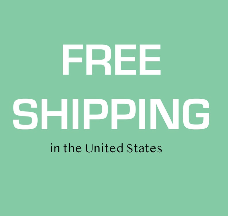 Free shipping in the United States