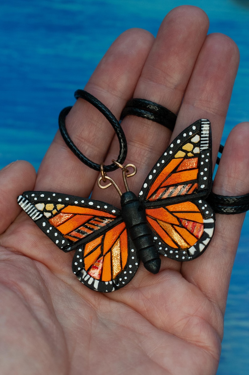 Very similar necklace is also available in the shop.
