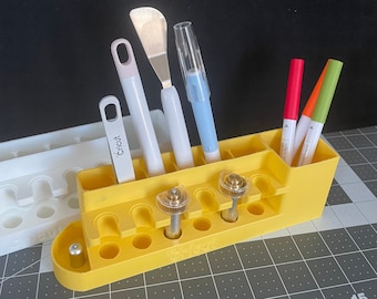 Tool Holder for Cricut and Other Cutting Machines | 3D Printed Accessories | Cutting Machine Organizer