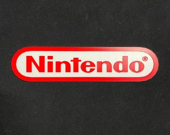 Nintendo Logo 3D Printed | Nintendo Memorabilia | Nintendo Fan Gift