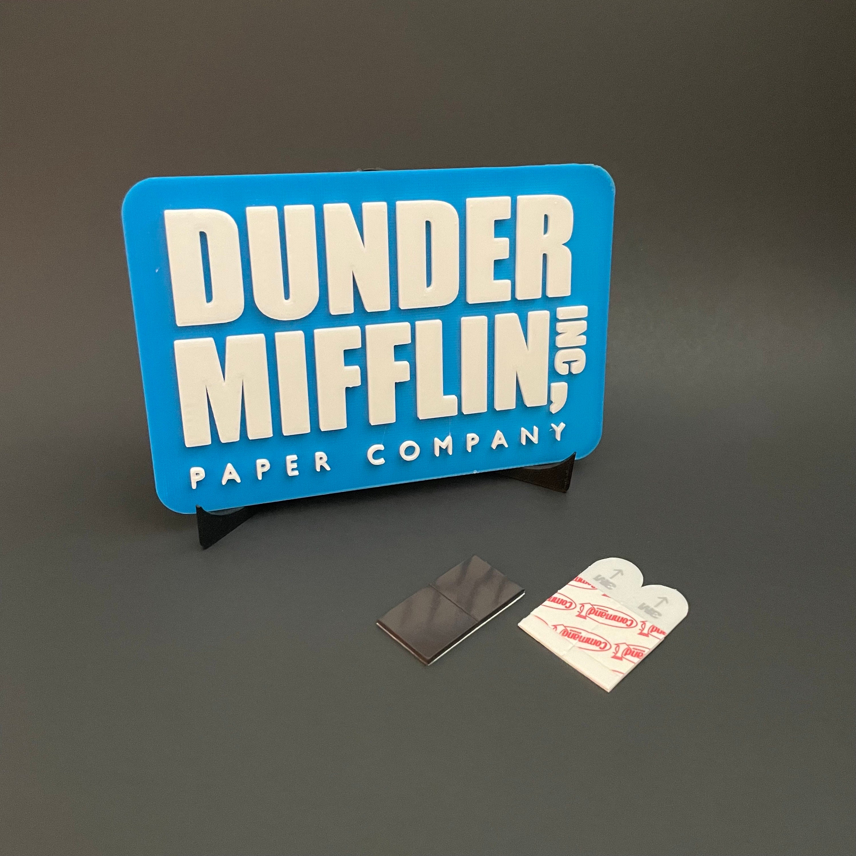 Dunder Mifflin Paper Company Logo Sticker Decal (The Office Funny tv Show)  3 x 4 inch c