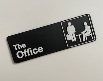 The Office Room/Door 3D Printed Sign from tv Show “The Office” + More "The Office" Designs