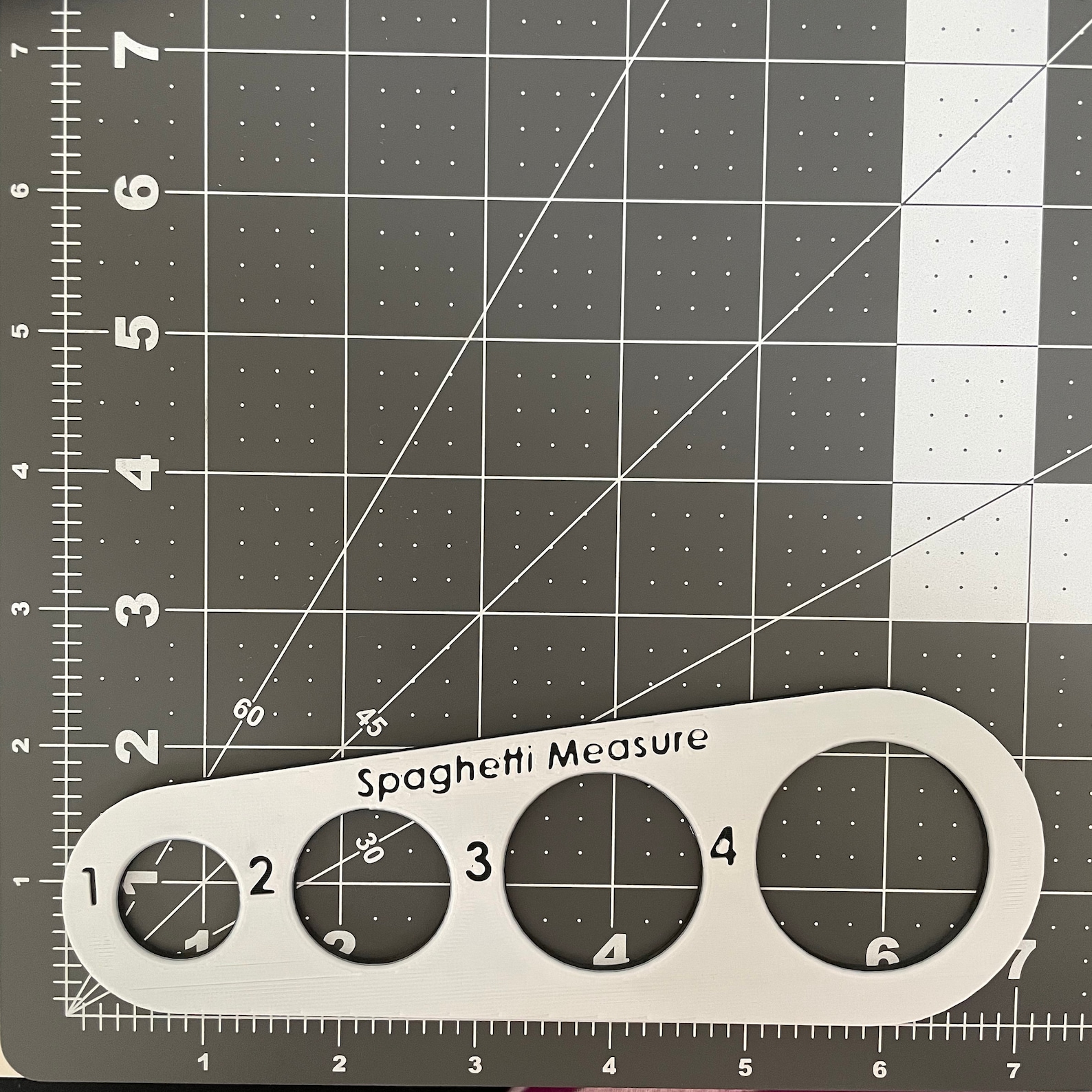 Spaghetti Measure 3D Printed Kitchen Gadgets Pasta Tools Etsy