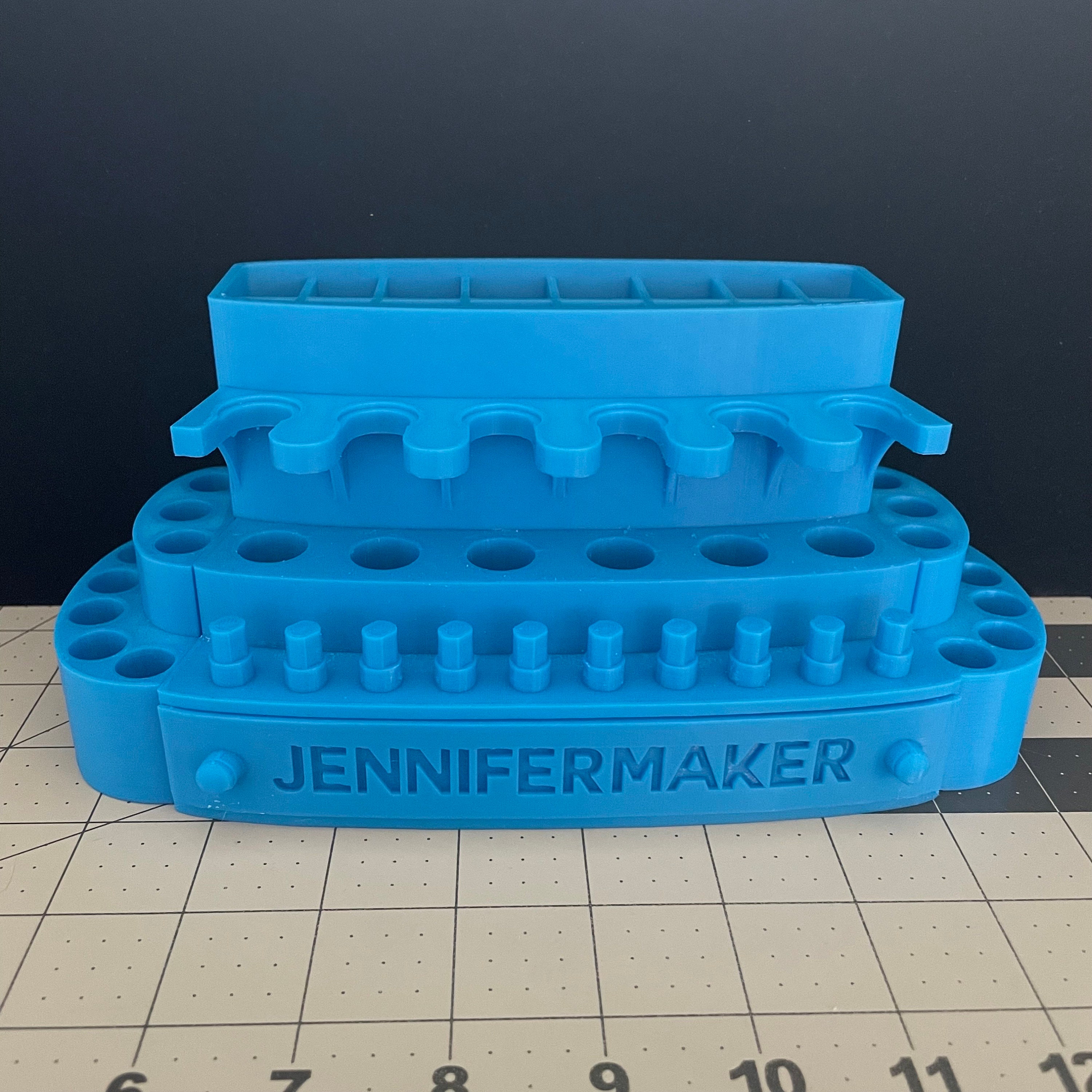 Tool Holder for Cricut Tool and Blades Designed by Jennifer Maker