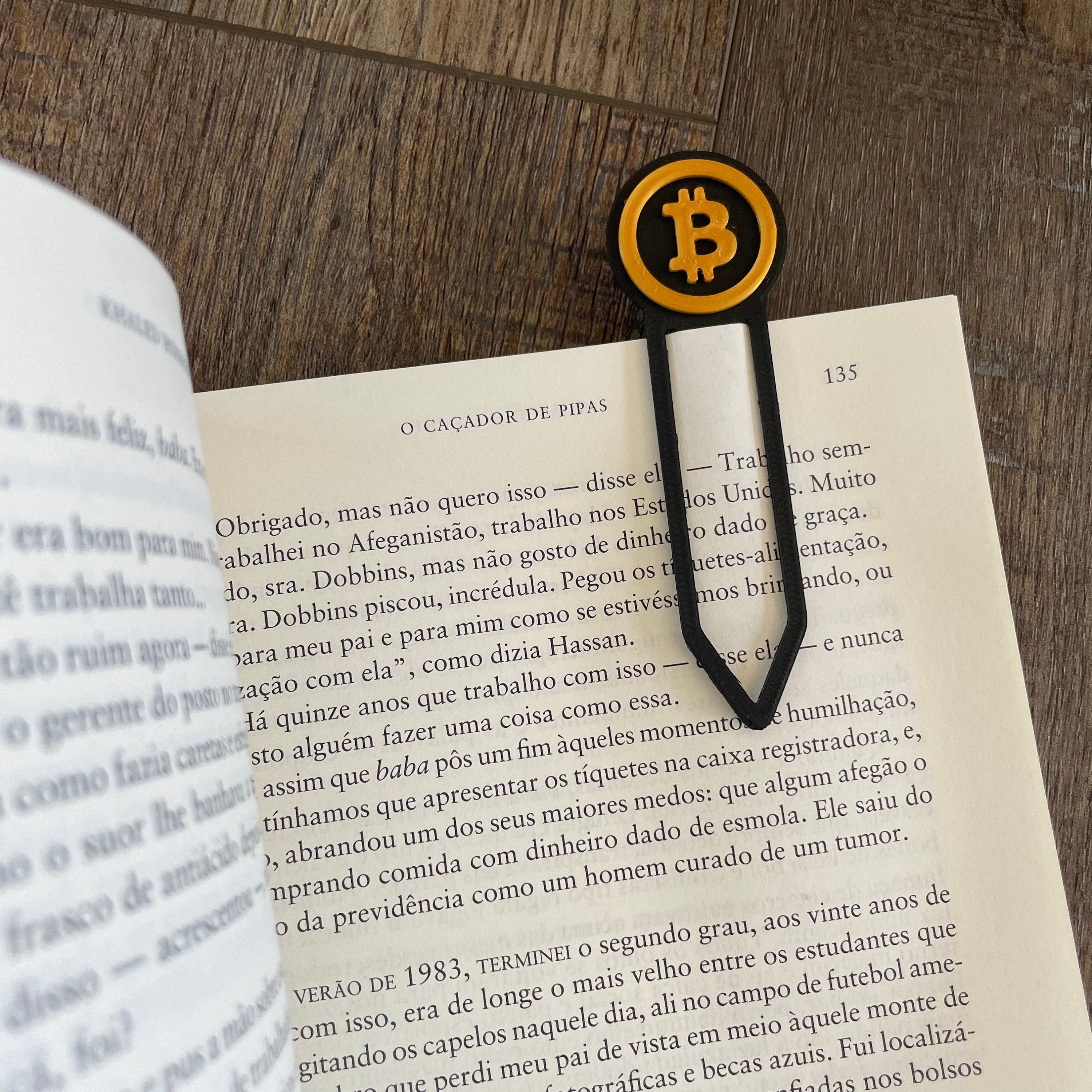 Bitcoin Bookmark - Etsy