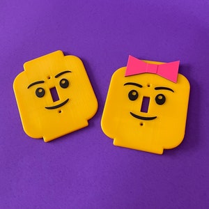 3D Printed Brick Build Light Switch Cover: Kids Room Decor