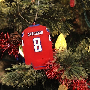 Hauptstadt Ovechkin # 8 Ornament - 3D gedrucktes Hockey Geschenk