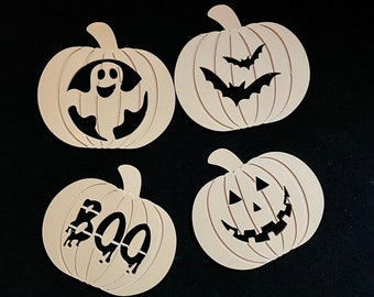 Halloween Coasters | 3D Printed Coasters | Boho Halloween Decor